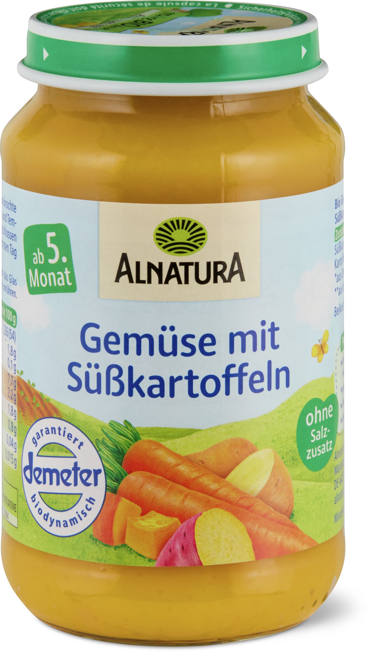 Alnatura Gemüsebrei mit Süsskartoffeln 190g